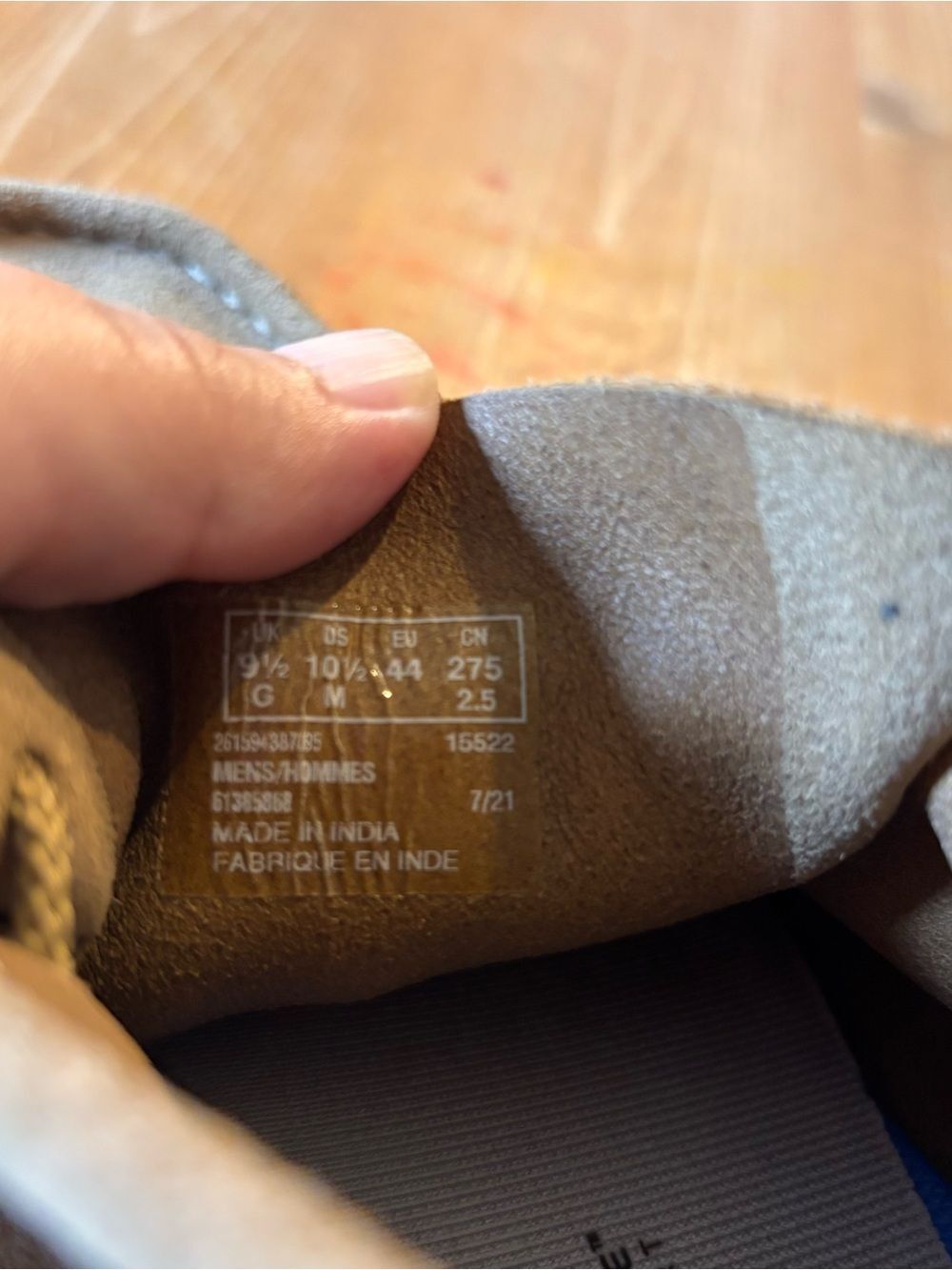 Clarks mens shacre ll run suede wallabee chukka boots dark sand 10.5 M - Picture 8 of 8